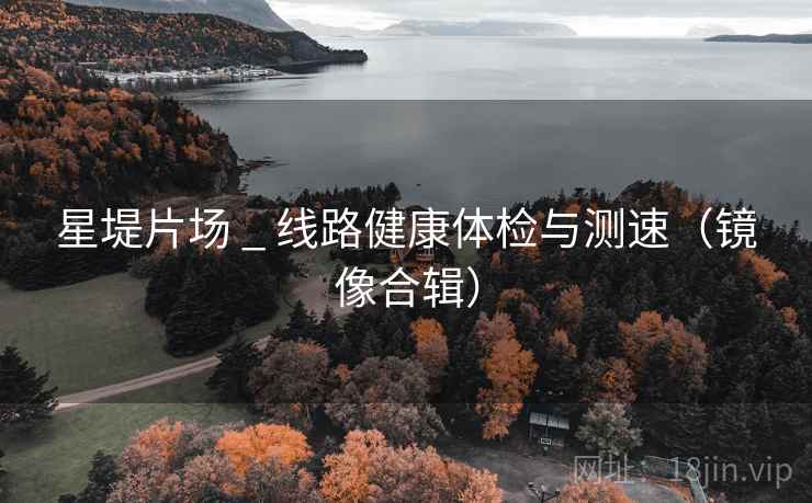 星堤片场 _ 线路健康体检与测速（镜像合辑）